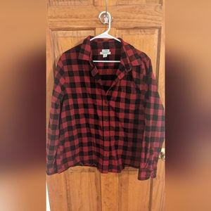 L.L. Bean relaxed fit flannel